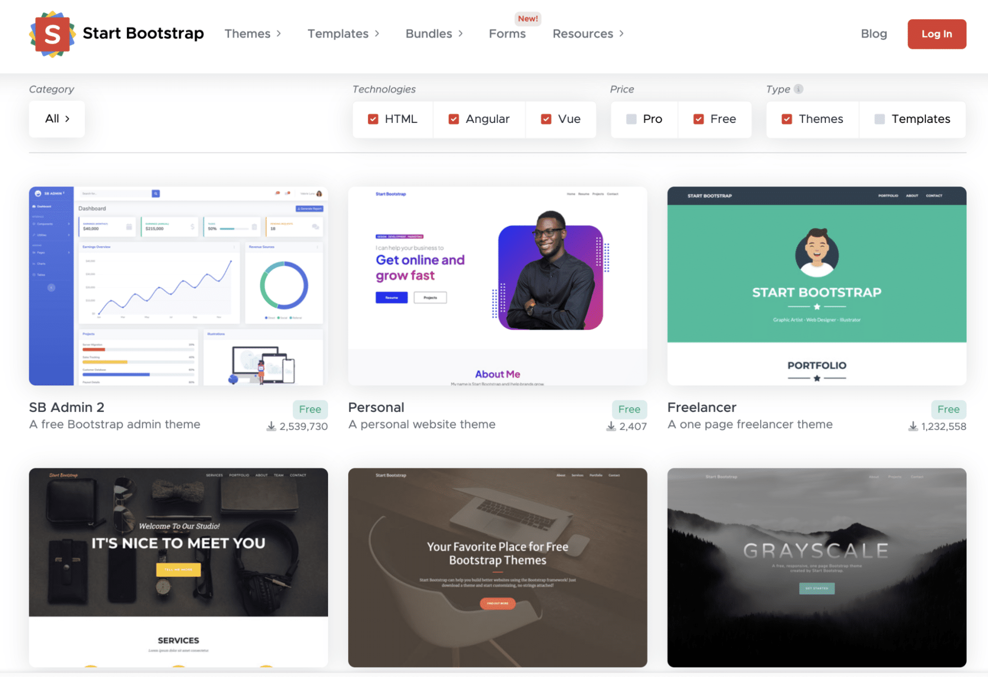 Free Sites to Download Stunning Web Templates